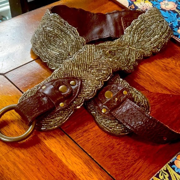 Anthropologie Accessories - Awesome Anthropologie jasper & Jeera beaded belt